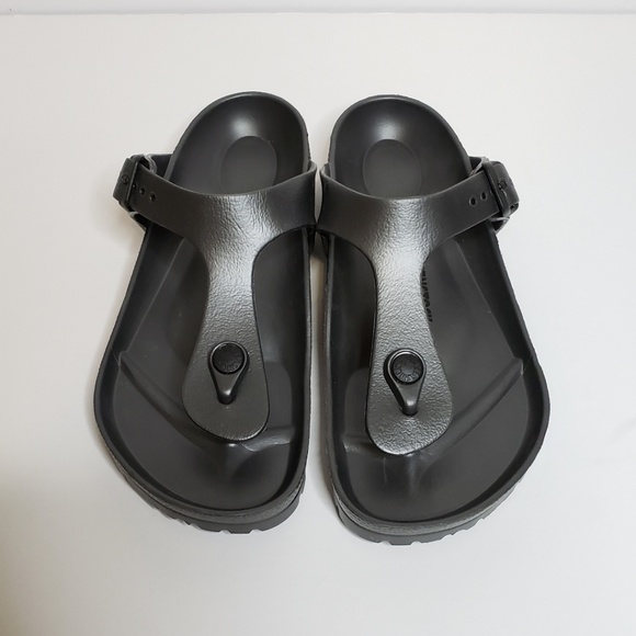 New Birkenstock Rubber Sandals Metallic 